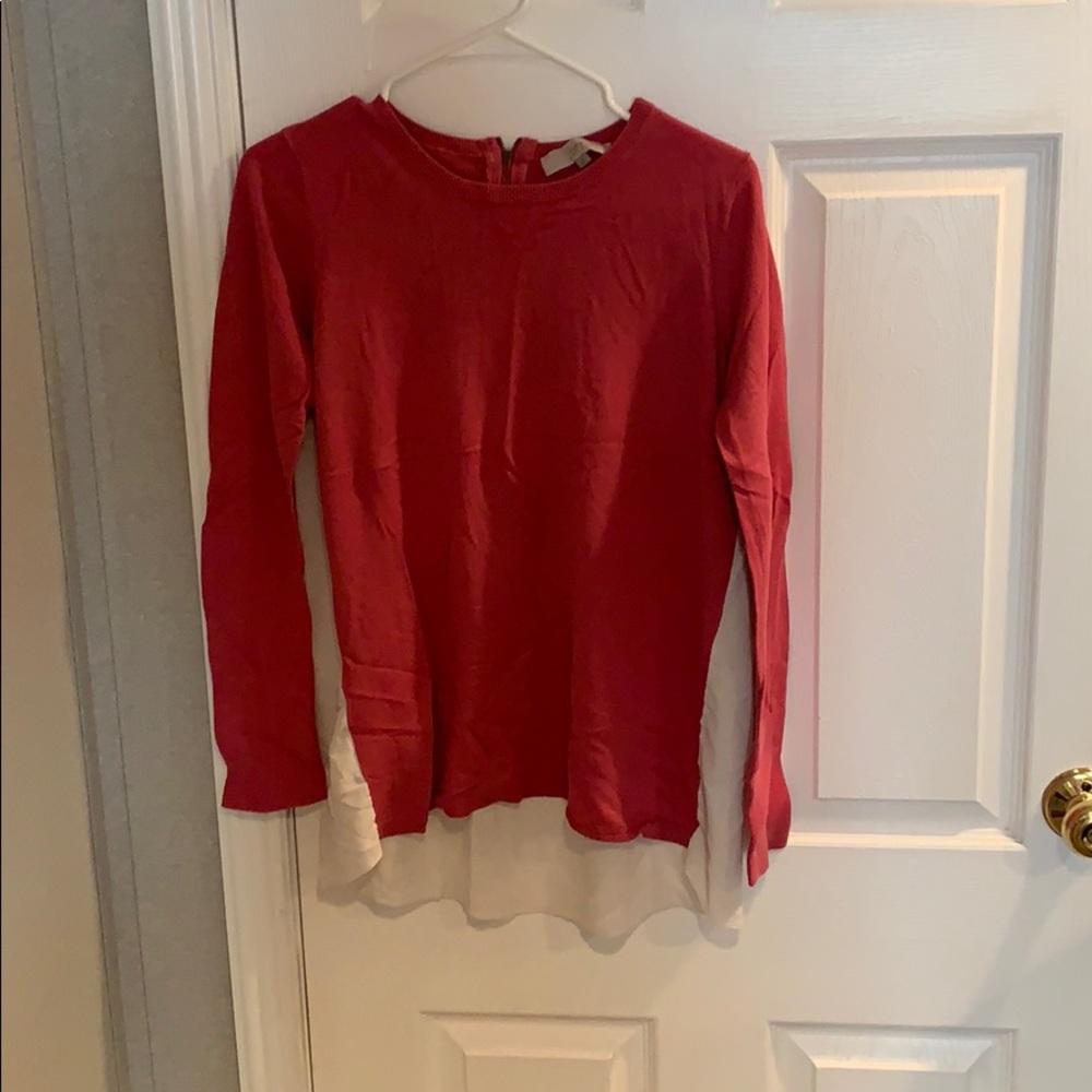 Loft Mixed Media Shirt